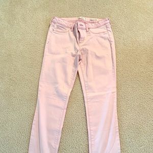 light pink skinny jeans